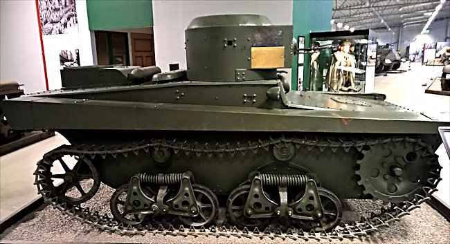Restored Soviet WW2 T-37 Amphibious Tank