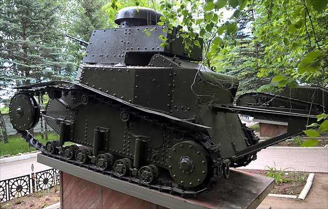 Restored T-18 MC-1 Light Tank