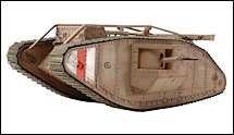 WW1 1:35 Scale Military Tank Model Kits