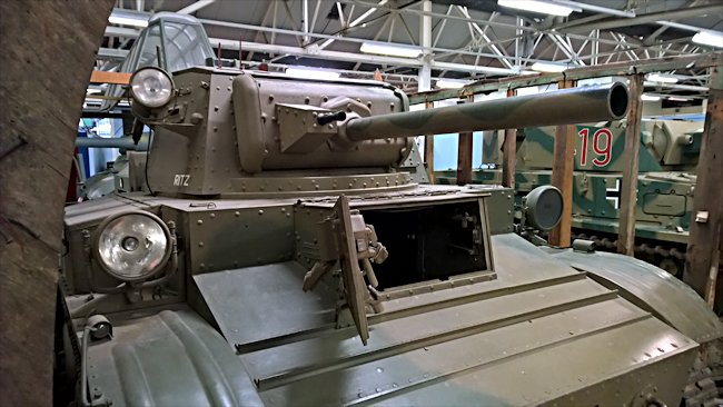 Surviving Tetrarch Light Tank 