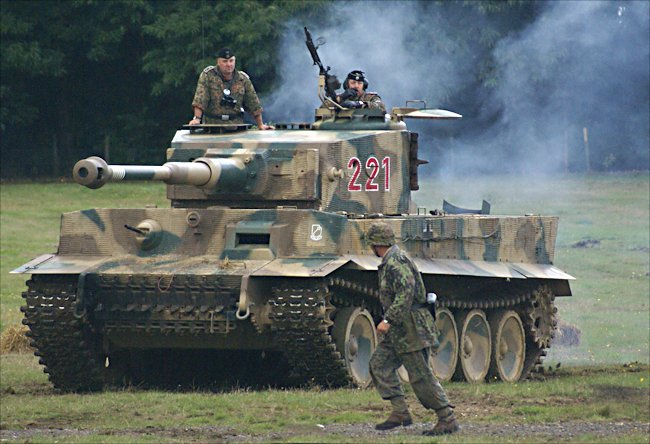 German WW2 Tiger Tank Mk1 replica