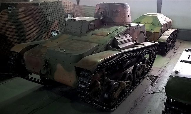 Surviving Japanese WW2 Type 94 Te-Ke Tankette