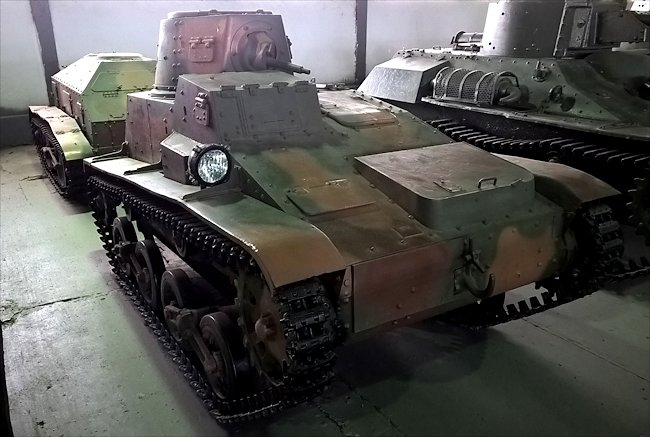 Surviving Japanese WW2 Type 94 Te-Ke Tankette