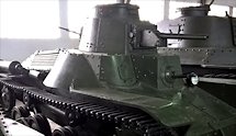 Surviving Type 95 Ha-Go Japanese tank Kubinka