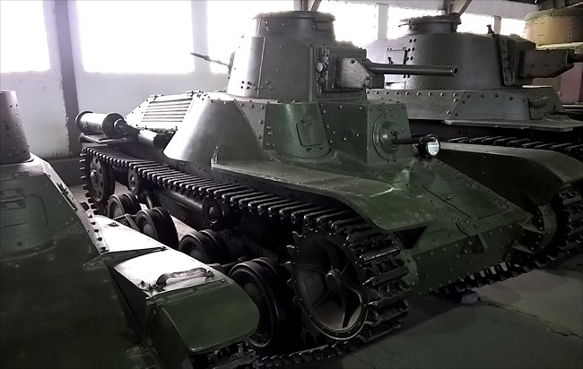 Surviving Japanese WW2 Type 95 Ha-Go light tank