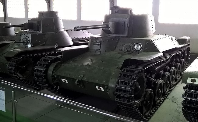 Surviving Type 97 Shinhoto Chi-Ha Japanese Medium Tank