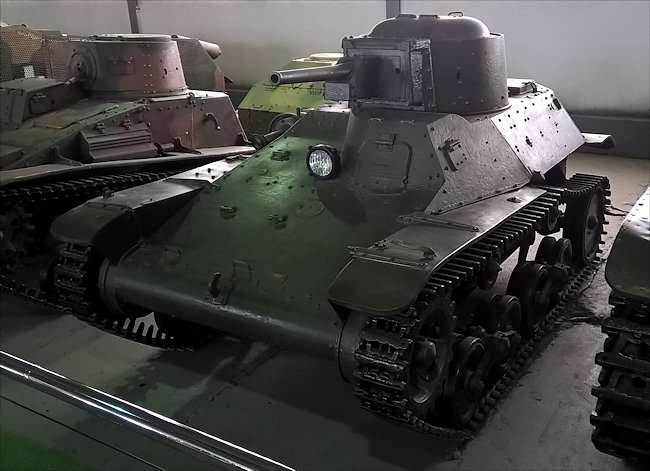 Surviving Japanese WW2 Type 97 Te-Ke light Tank