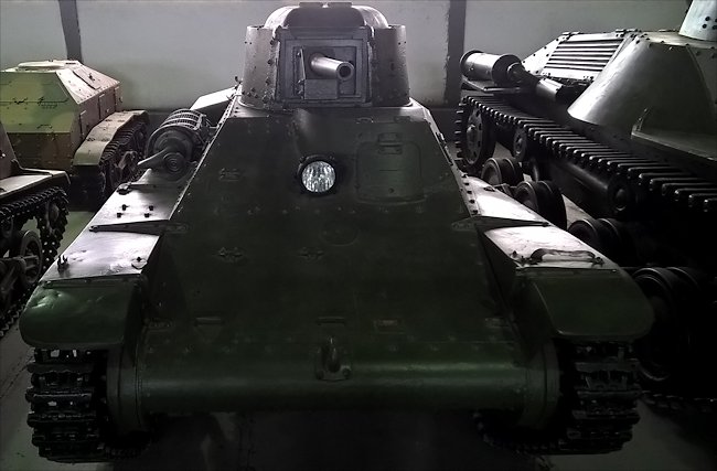 Surviving Japanese WW2 Type 97 Te-Ke light Tank