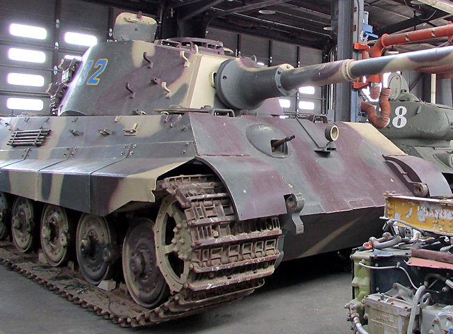 Surviving German King Tiger II Ausf. B Heavy Tank at the Patton Museum Of Cavalry and Armor, Fort Knox