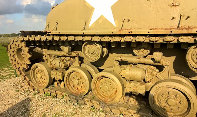 Surviving M4A1(76)W HVSS Sherman Tank