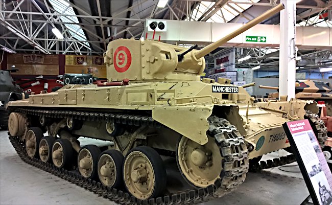 Preserved WW2 Valentine I Tank with 2pdr gun