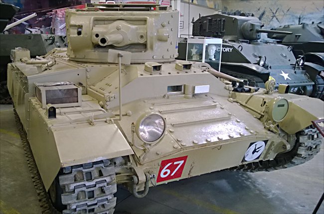 Surviving Valentine Mk1 Tank