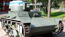 Surviving T-26 Finnish Army light Tank