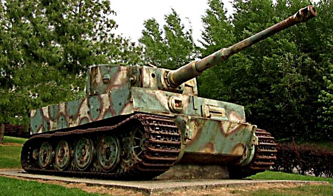 Surviving German Tiger I Ausf. E Heavy Tank panzerkampfwagen VI