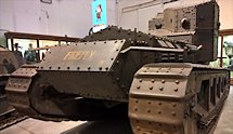 Surviving WW1 British Whippet Mark A tank