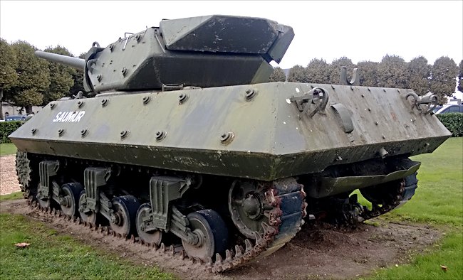 Surviving M10 Wolverine Tank Destroyer
