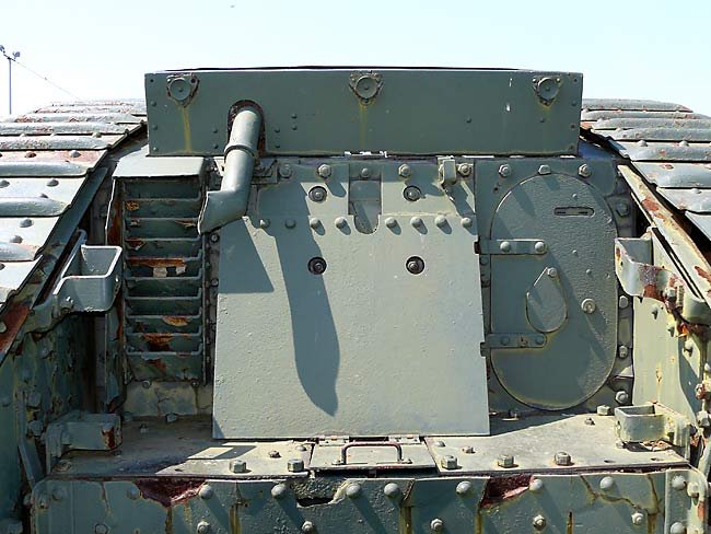 Surviving WW1 British Mark IV Female Tank National Armor and Cavalry Museum, Fort Benning, GA, USA
